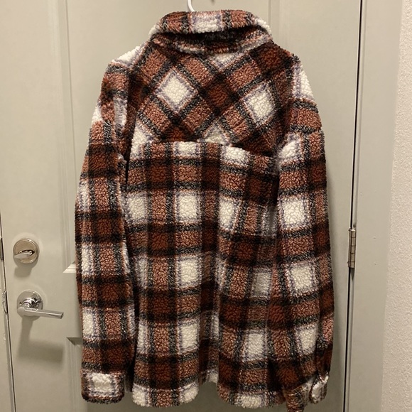 No Boundaries flannel sherpa jacket size Xl - Picture 4 of 4
